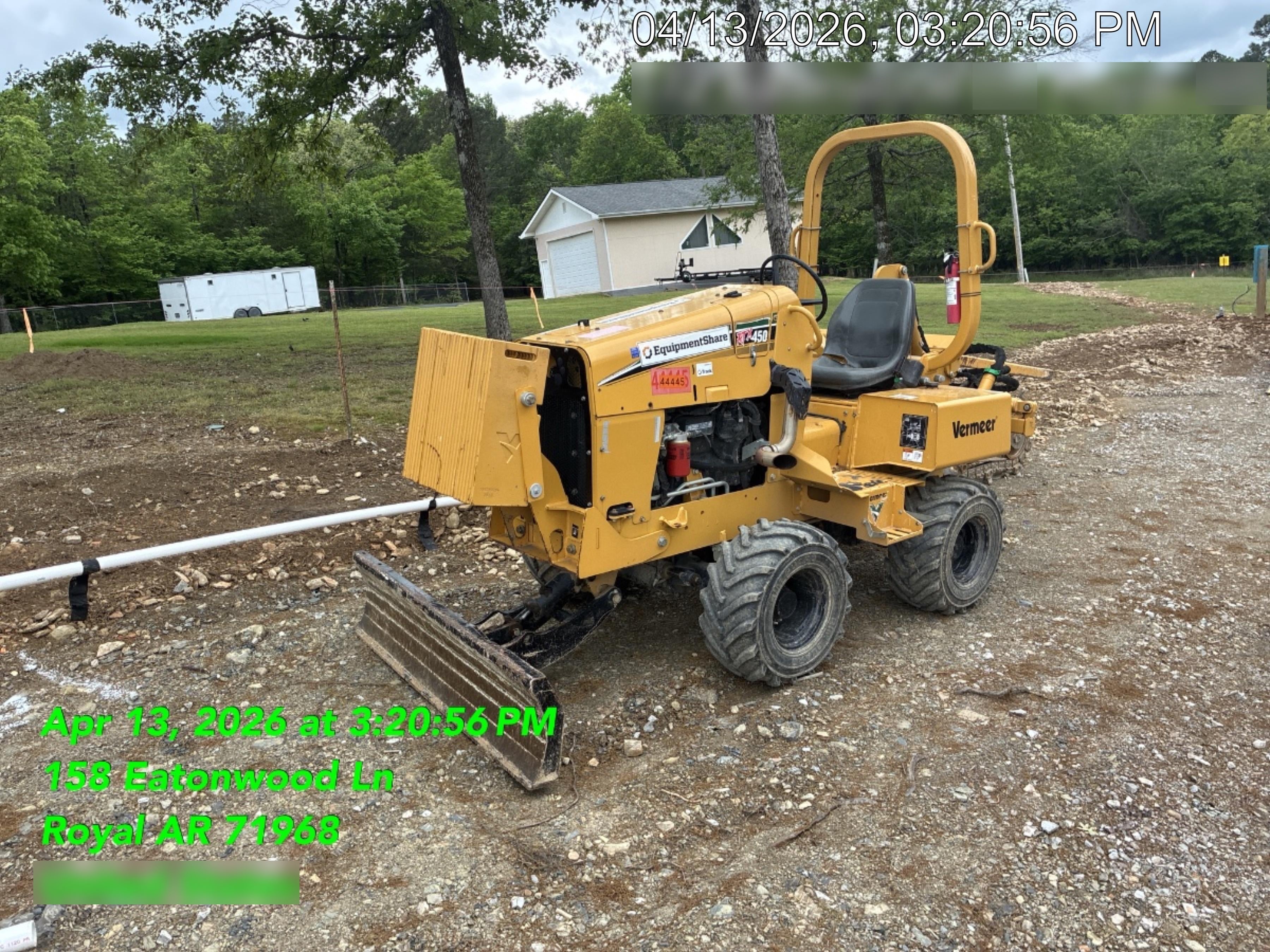 2019 VERMEER RTX450