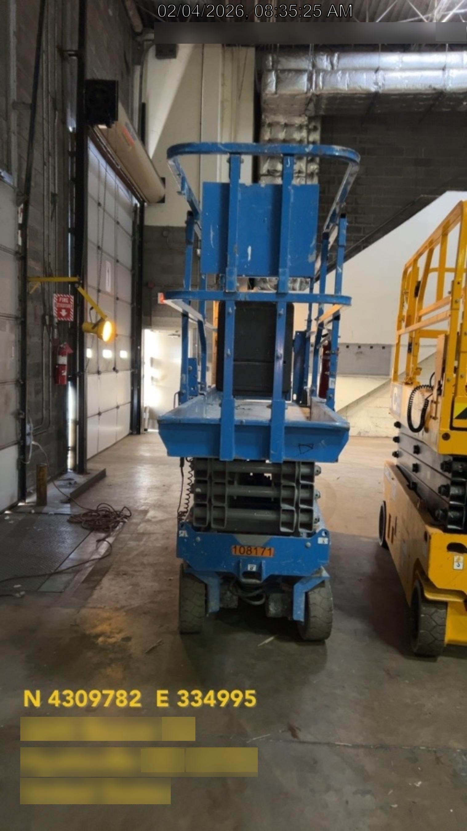 2020 Genie GS-2632 Solid NM Tires, Folding Rails with Half-Height Swing Gate, Beacon