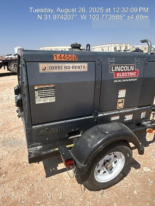 2021 Lincoln Electric Dual Maverick 200/200X Ready Pak 3 (includes trailer, cable rack, fender light kit)