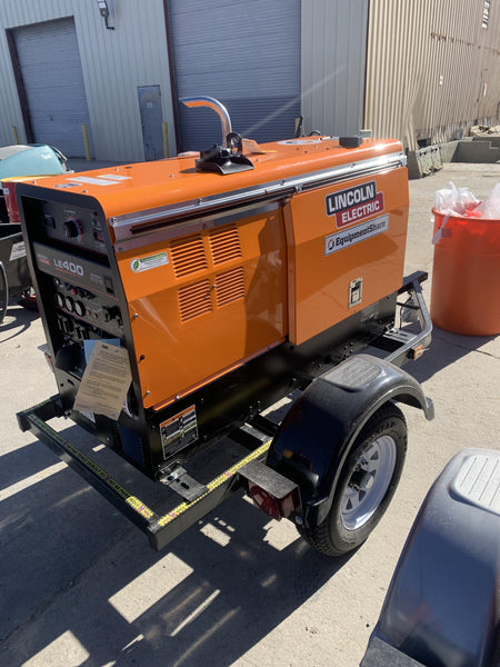 2022 Lincoln Electric LE400 Kubota V1505, Trlr, Cable Rack, Light Kit, ES Decals, T3