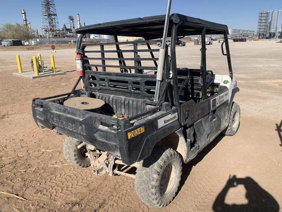 2018 Kawasaki MULE PRO-DX Kawasaki Mule 4x4 Diesel UTV w/Hard Top, No Windshield, No Doors, Beacon, Backup Alarm, ES Keypad/Hardware Installed