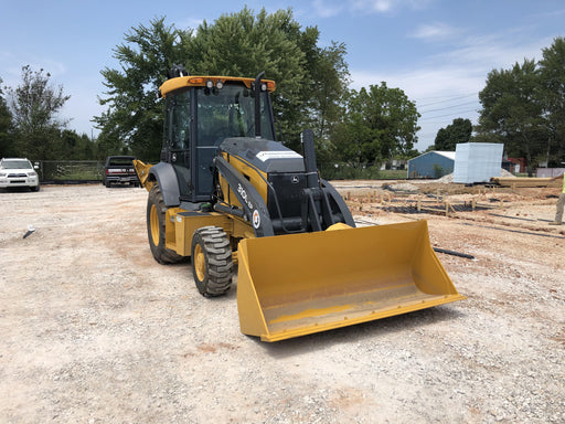 2020 John Deere 310LEP Cab/Heat/Air, 4WD, Standard Stick, Pilot Controls, 2 Way Hydraulics, TAG Manual QC