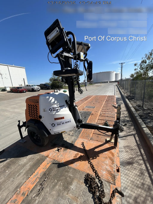 2024 Generac MLT2 Diesel, Flex Switch 120V Input, Powerzone Controller, 
(4) 320W LED Lights, 4kW Generator, 39.9 Gal Fuel Tank, 2" Ball, T3