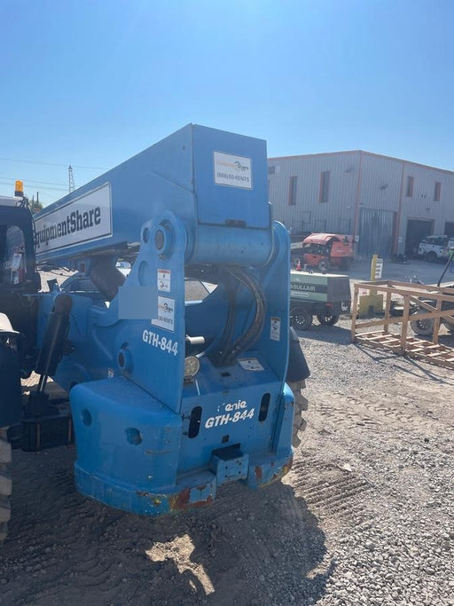 2019 Genie GTH-844 Canopy, Solid RT Tires, LED Work Lights, Beacon 60" QA Carriage, 48" Forks