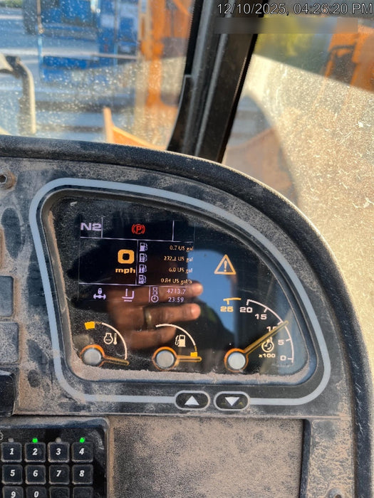 2019 JCB 509-42 74 HP w/CAB/HVAC, Beacon, Aux Hydraulics, Worklights, Solid Tires