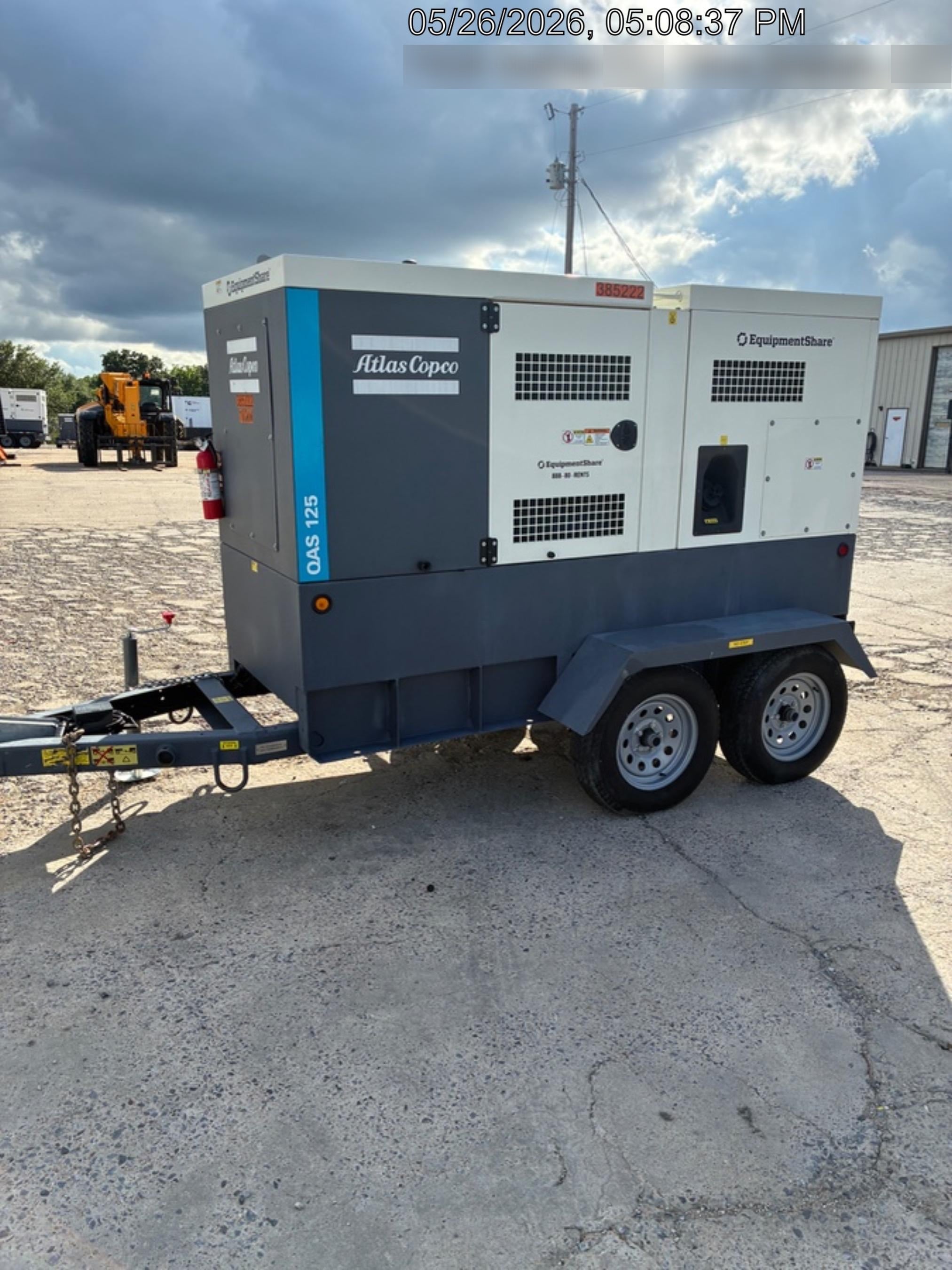 2023 ATLAS COPCO QAS 125