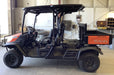 2022 Kubota RTV-X1140W-H Plastic Canopy, Windshield Acrylic Clear, LED Strobe Light, Wire Harness Kit, Back up Alarm