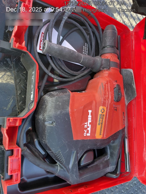 2021 HILTI TE 70-AVR