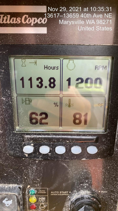 2021 ATLAS COPCO PAS 100 HF CS Enclosed