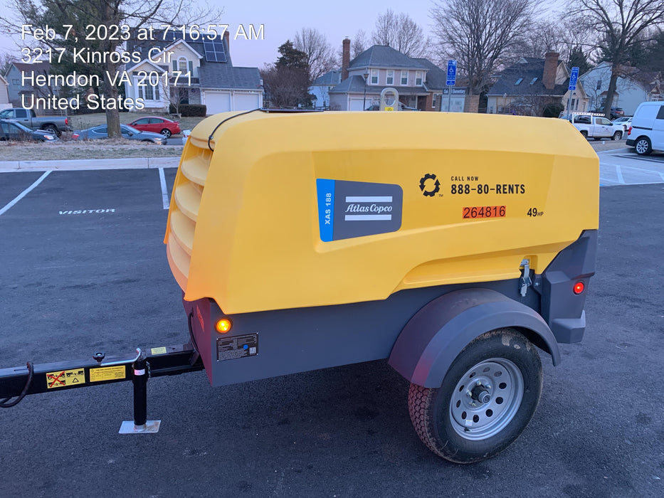 2022 ATLAS COPCO XAS188 CWK