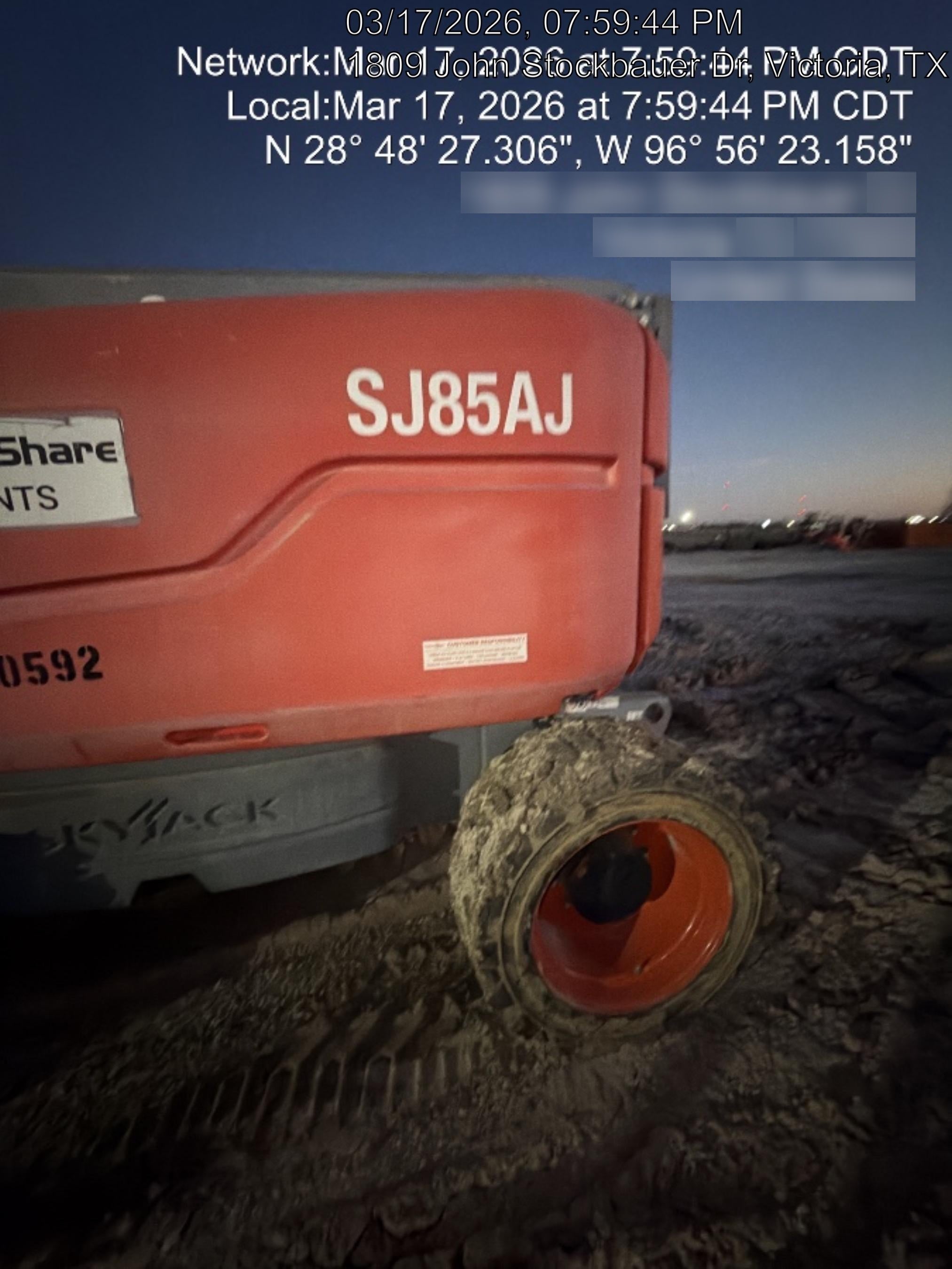 2018 SKYJACK SJ85 AJ
