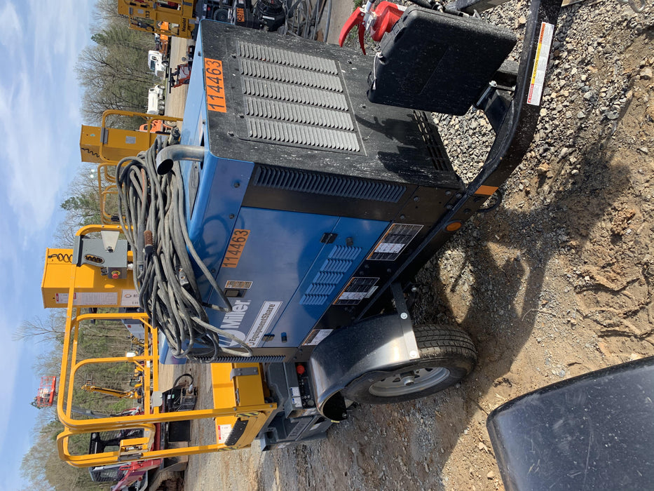 2020 Miller Electric BIG BLUE 400 Trailer Mounted Welder