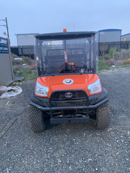 2022 Kubota RTV-X1140W-H Plastic Canopy, Windshield Acrylic Clear, LED Strobe Light, Wire Harness Kit, Back up Alarm