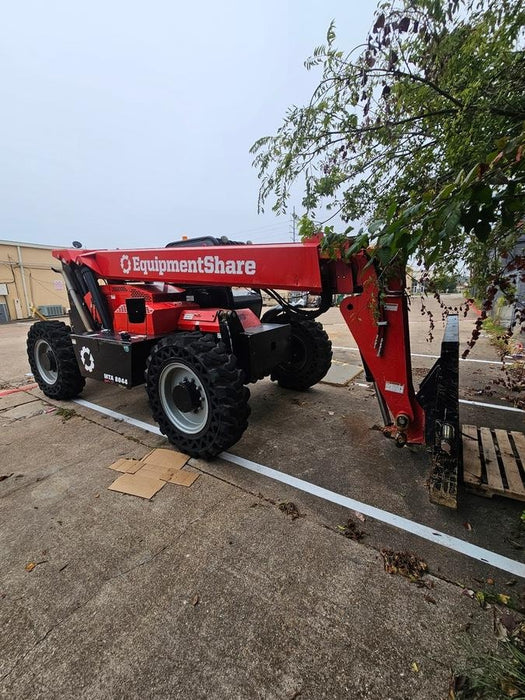 2020 Manitou MTA8044 74hp T4F, Open ROPS, Cab and Boom LED work lights, Auxiliary Hydraulics, Solid Tires, Amber strobe, Lift Hook w/66" Carriage, 60" Forks