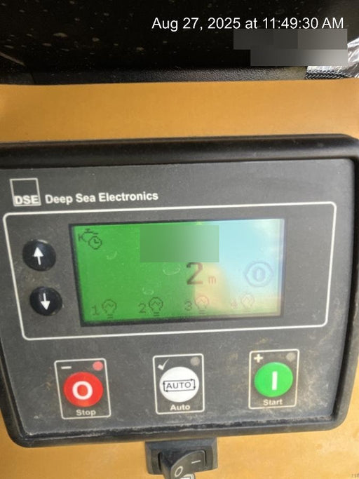 2022 Allmand NLV3GR (4) LED Light Fixture 350W, 23' Vertical Mast, 3kW Prime, Towable, Deep Sea L401, Leveling Jacks, Yanmar T4F 5.8hp