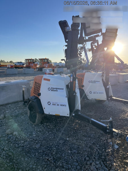 2023 Generac MLT2 Diesel, Flex Switch 120V Input, Powerzone Controller, (4) 320W LED Lights, 4kW Generator, 39.9 Gal Fuel Tank, 2" Ball, T3