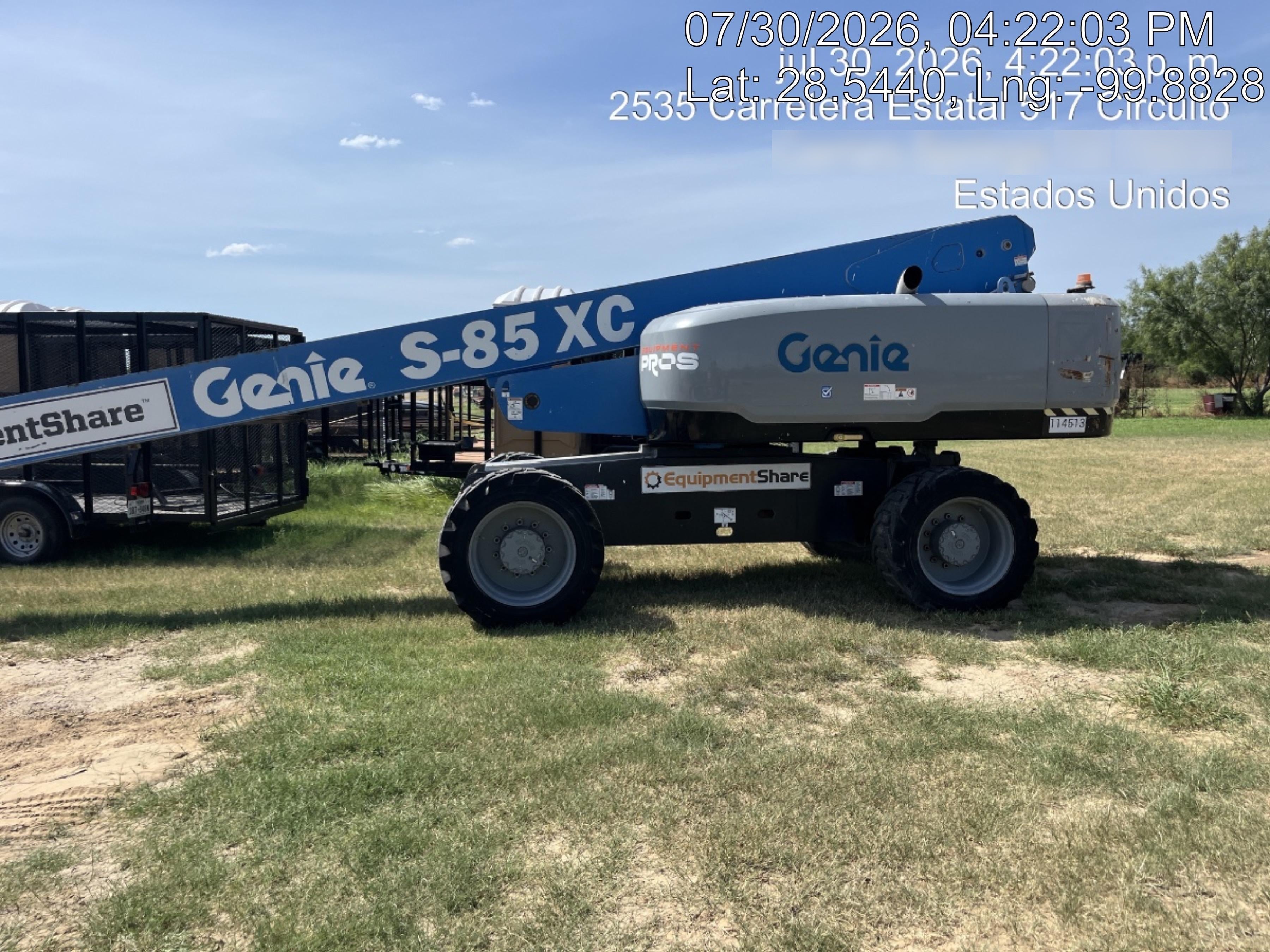 2020 GENIE S-85 XC