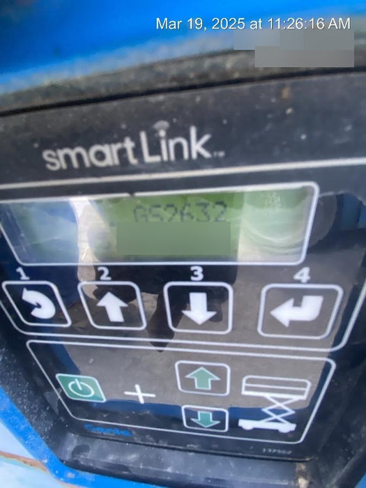 2019 Genie GS-2632 Folding rails with half height swing gate