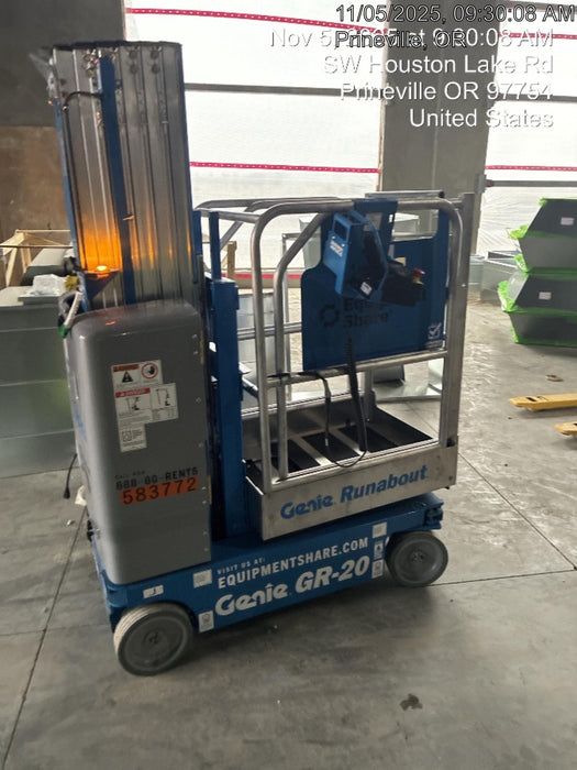 2025 GENIE GR-20