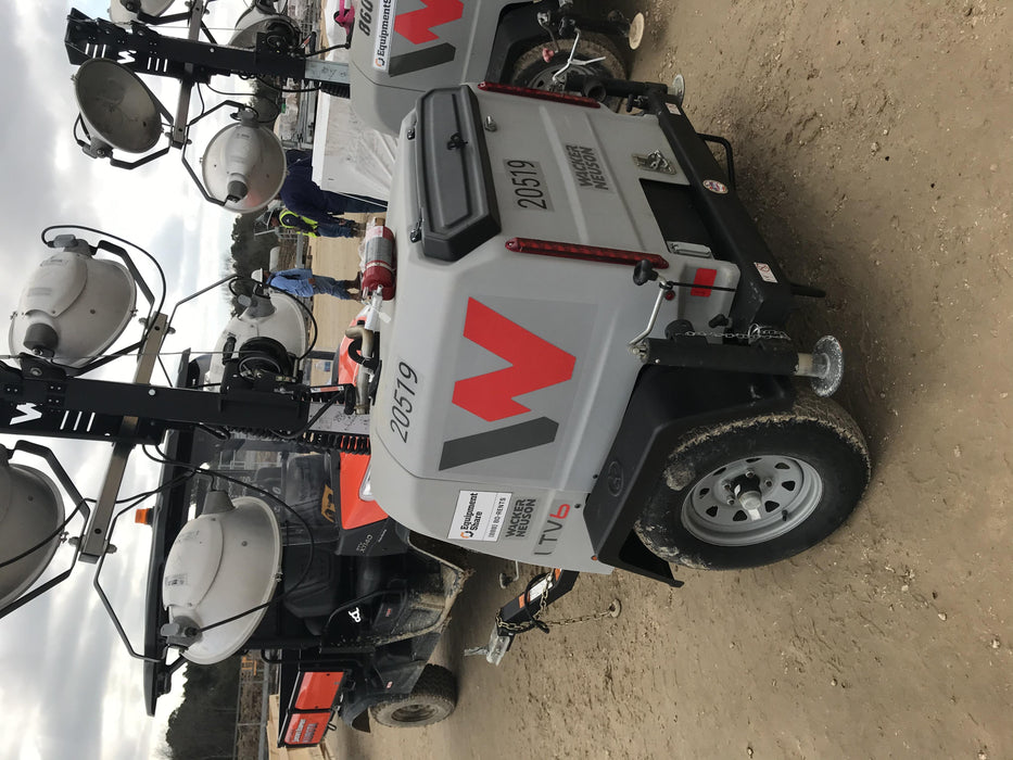 2018 Wacker Neuson LTV6L-MH Wacker Neuson LTV6L Mobile Light Tower w/Fuel Level Sensor Installed