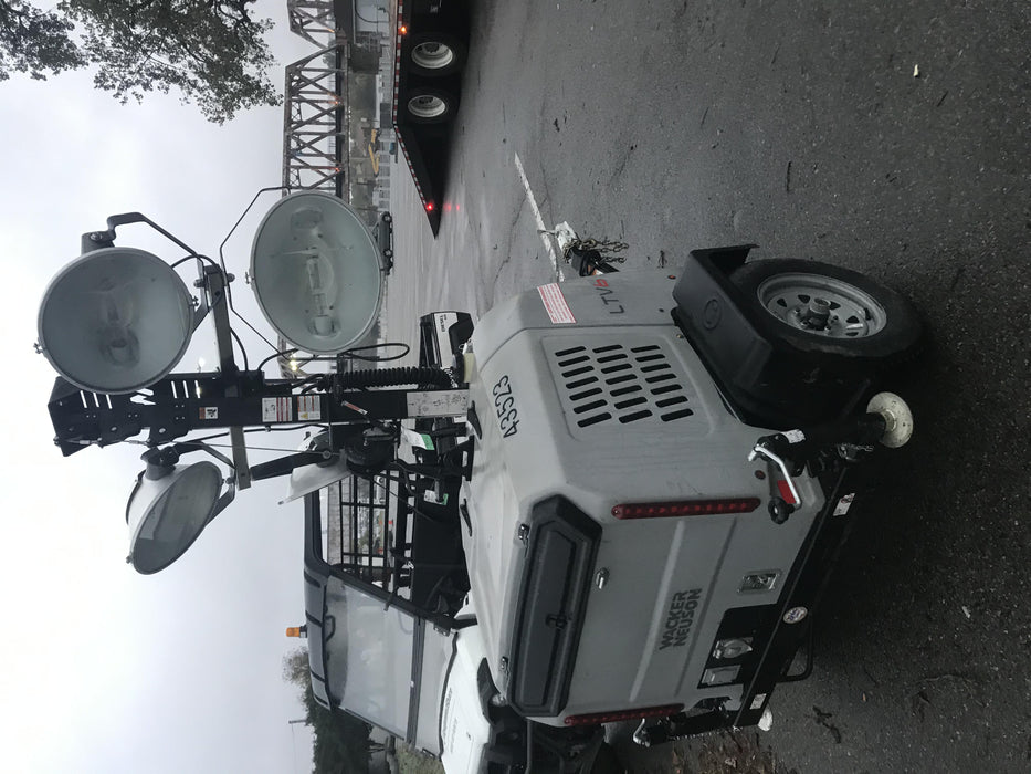 2019 Wacker Neuson LTV6L-MH Wacker Neuson LTV6L Mobile Light Tower w/Fuel Level Sensor Installed