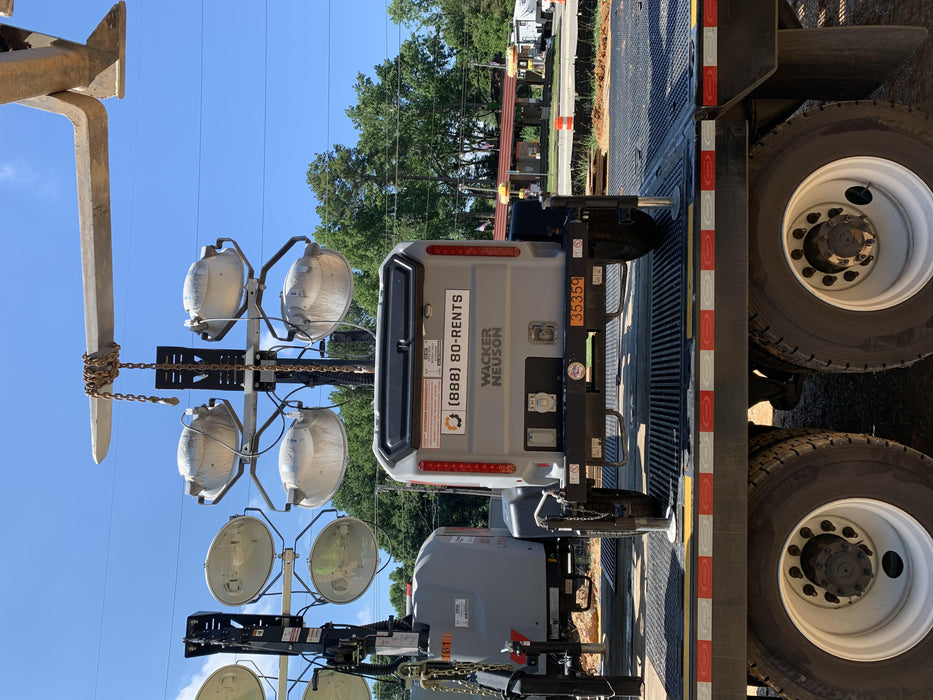 2019 Wacker Neuson LTV6L-MH Wacker Neuson LTV6L Mobile Light Tower w/Fuel Level Sensor Installed