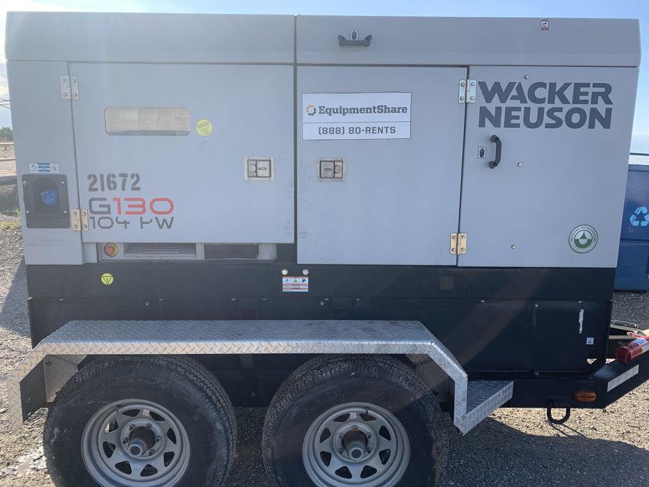 2019 WACKER NEUSON G130