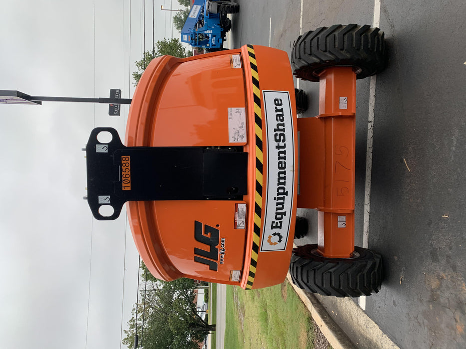 2020 JLG 400S Deutz Diesel, 4wd, FF Tires, Inward Self Closing Gate, Tool Tray, Beacon, 7.5kW Generator