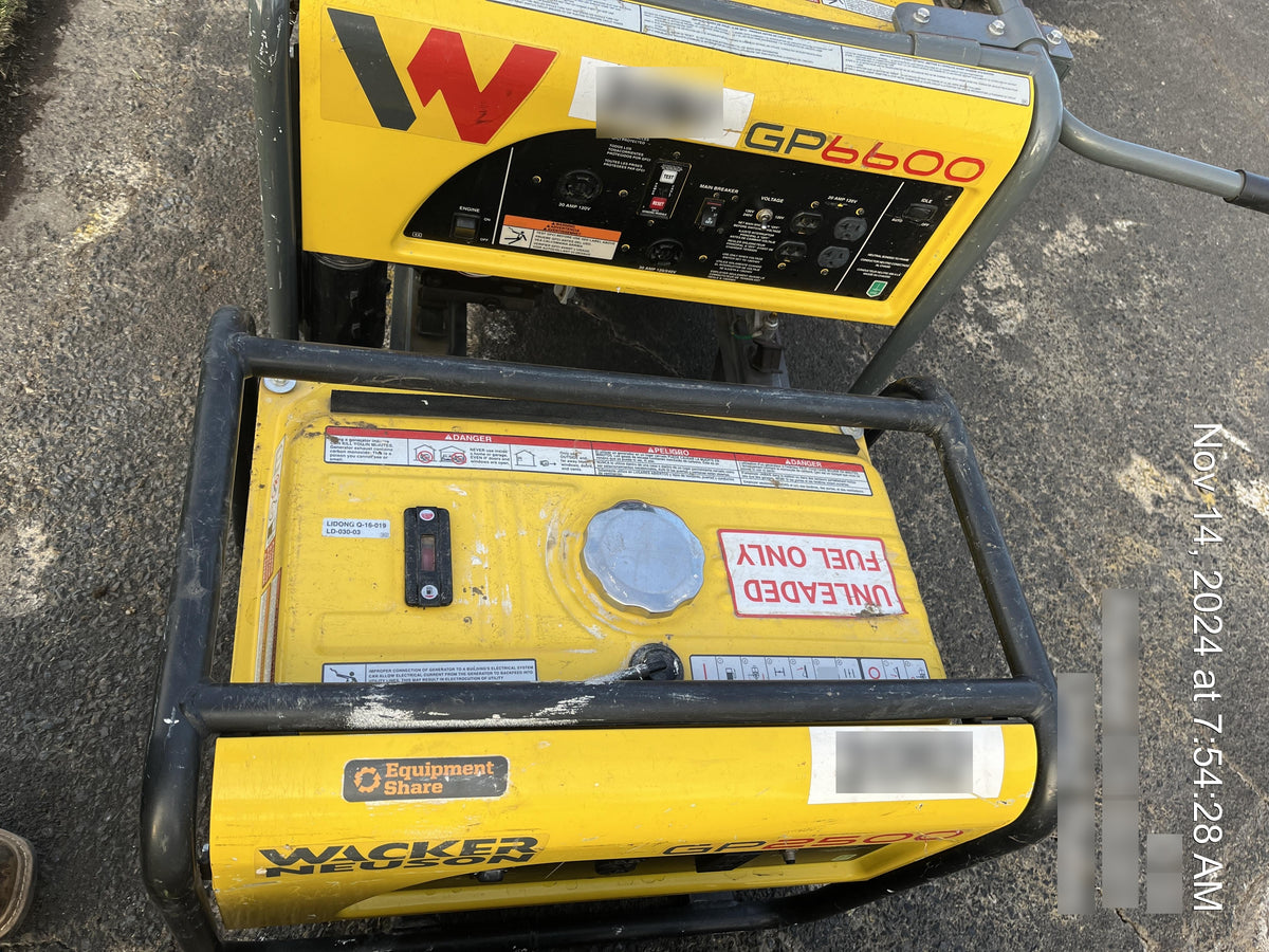2019 WACKER NEUSON GP2500A