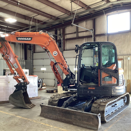2019 Doosan DX85R-3 Standard Track Mini Excavator