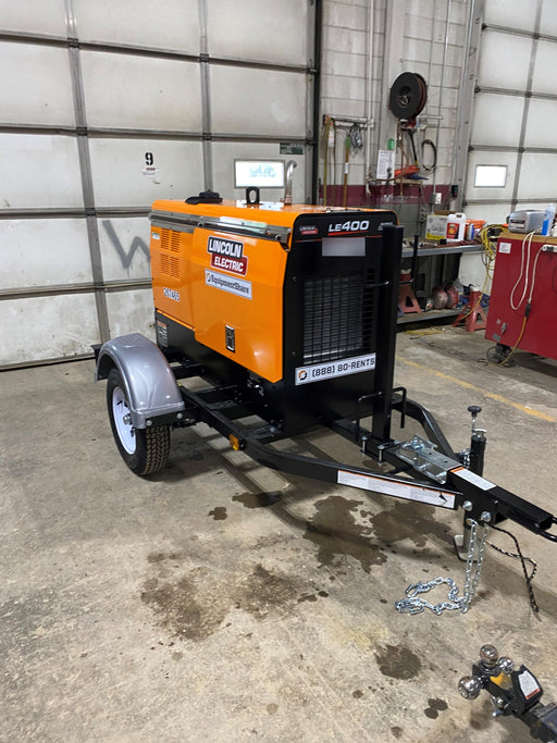 2022 Lincoln Electric LE400 Kubota V1505, Trlr, Cable Rack, Light Kit, ES Decals, T3