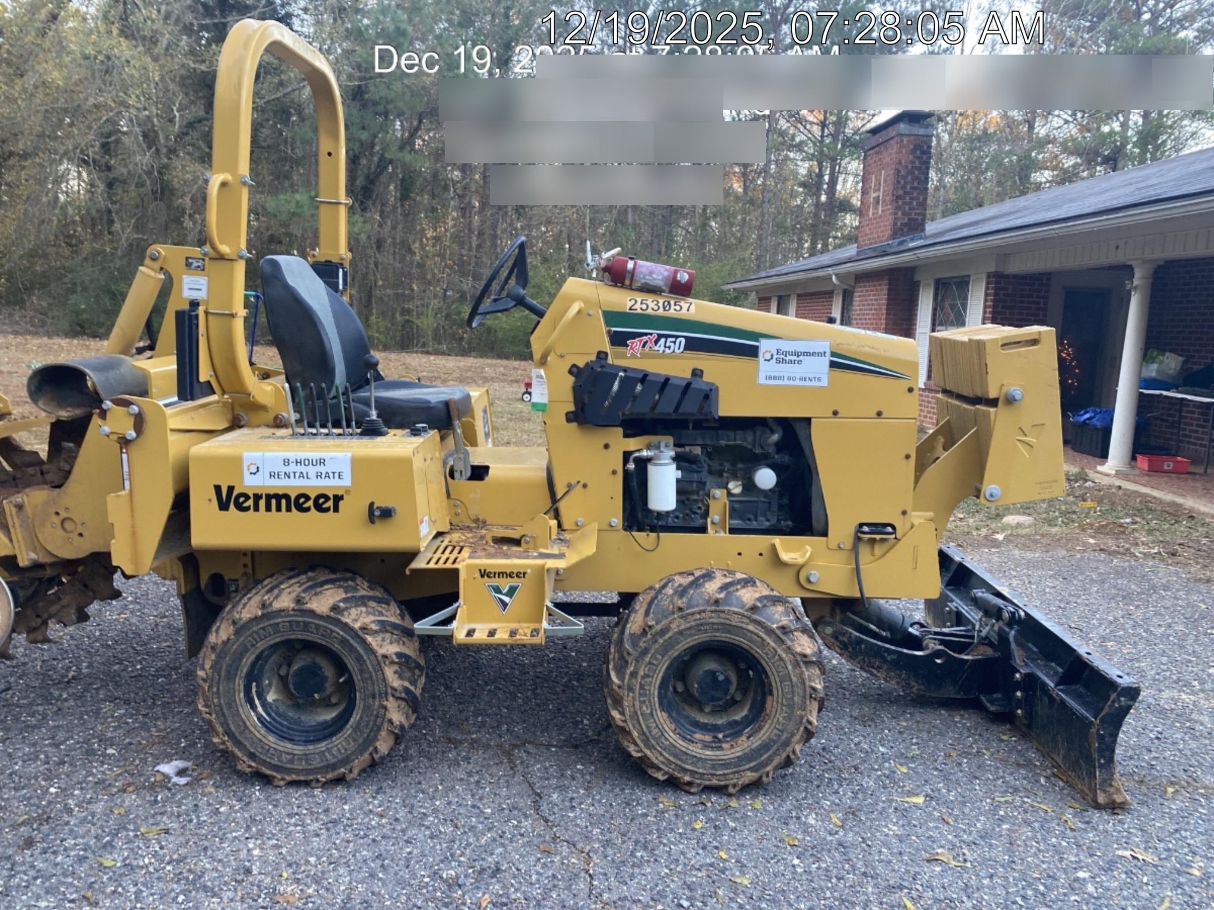 2022 VERMEER RTX450