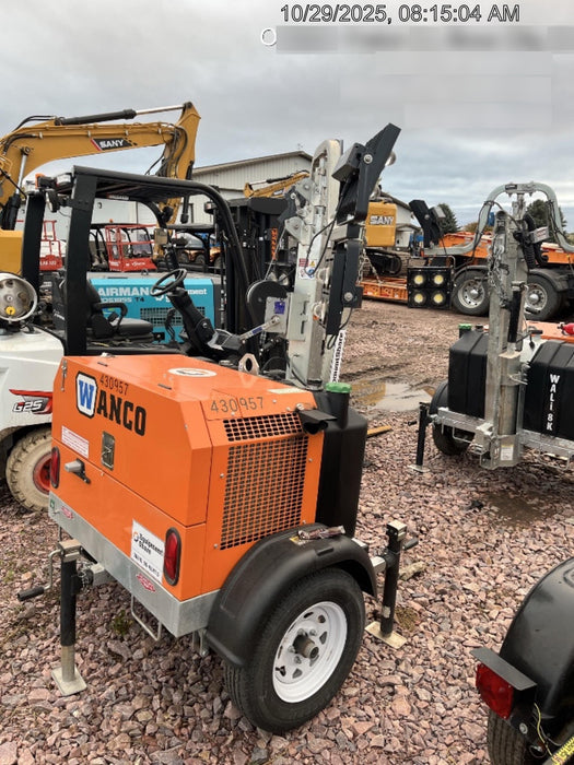 2024 Wanco WLTT-4MM4K Diesel, Deep Sea Controller, Shore Power Plug, Auto Start, (4) 350W LED Floodlights, 4kW Generator, 60 Gal Fuel Tank, 2" Ball, T3