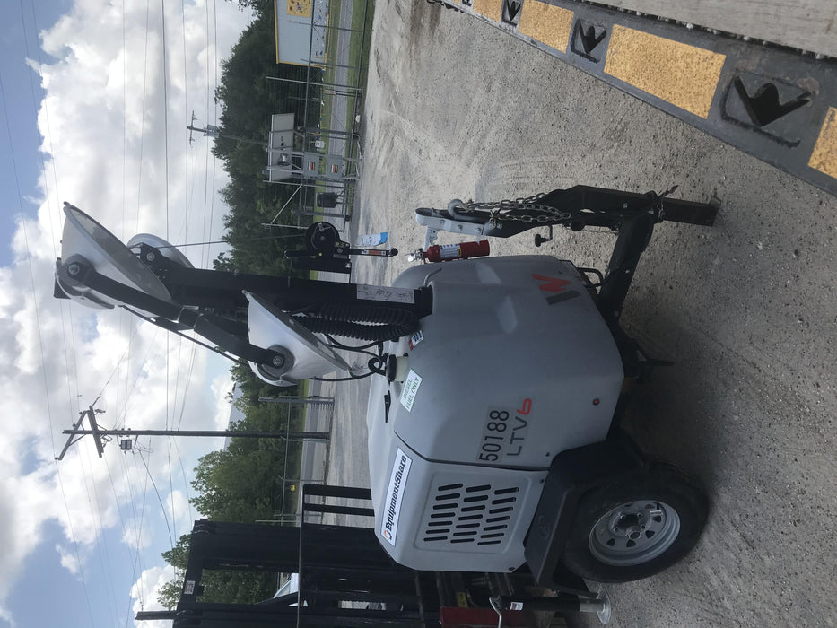 2019 Wacker Neuson LTV6L-MH Mobile Light Tower w/Fuel Level Sensor Installed