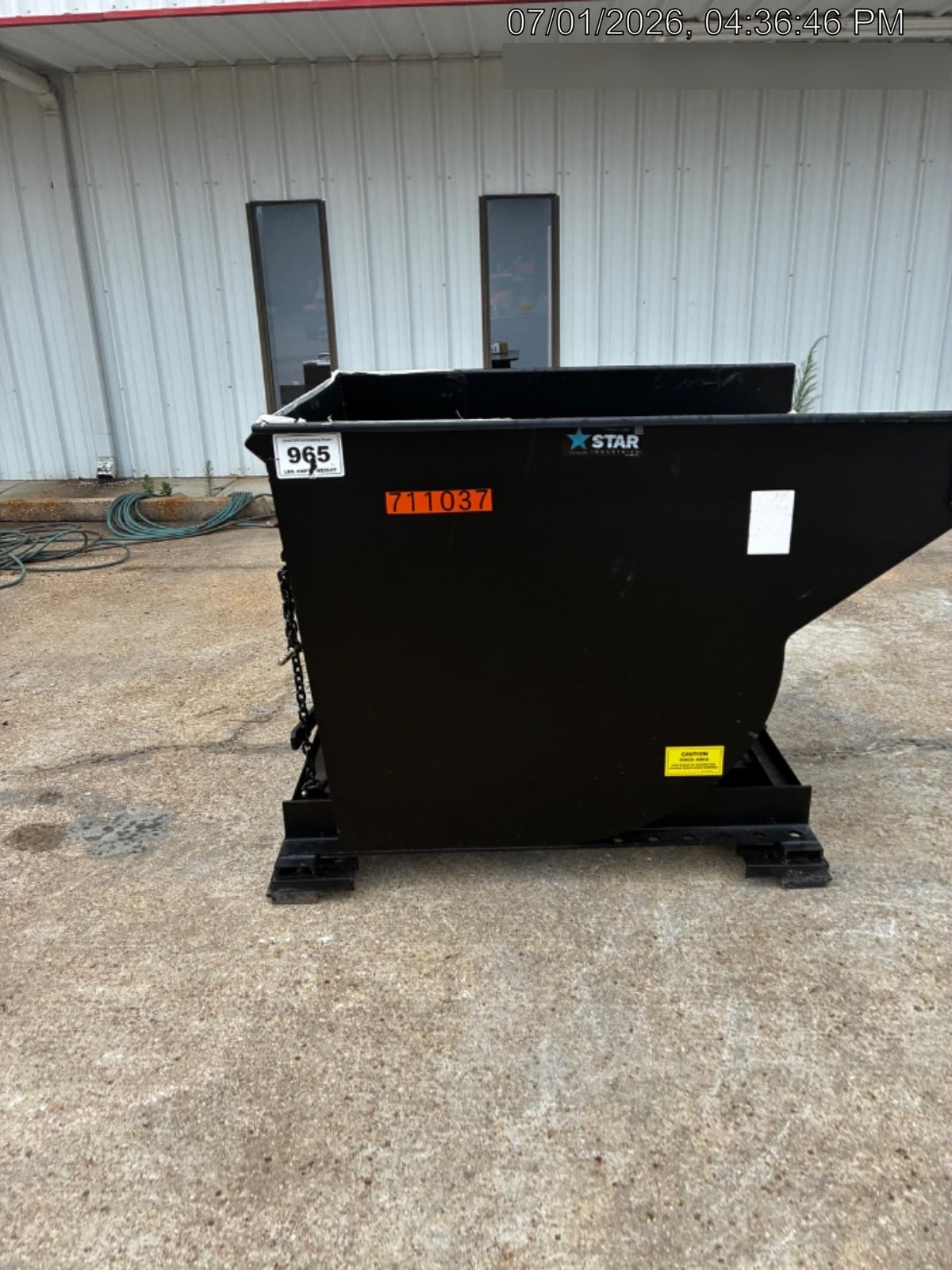 2026 STAR INDUSTRIES M-1820 - Self-Dump Hopper