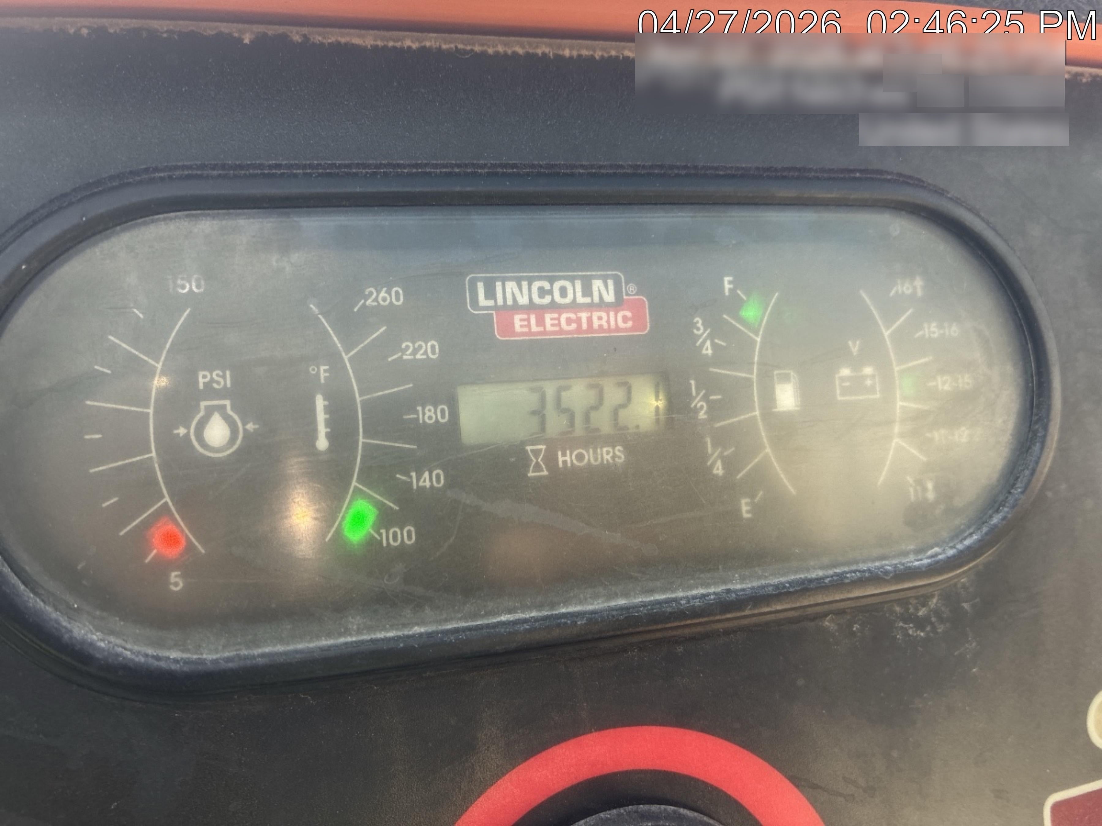 2022 Lincoln Electric Vantage 549X VANTAGE 549X READY-PAK 3