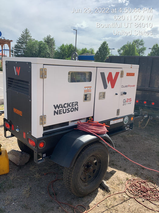 2022 WACKER NEUSON G25