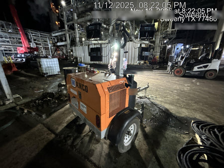 2024 Wanco WLTT-4MM4K Diesel, Deep Sea Controller, Shore Power Plug, Auto Start, (4) 350W LED Floodlights, 4kW Generator, 60 Gal Fuel Tank, 2" Ball, T3