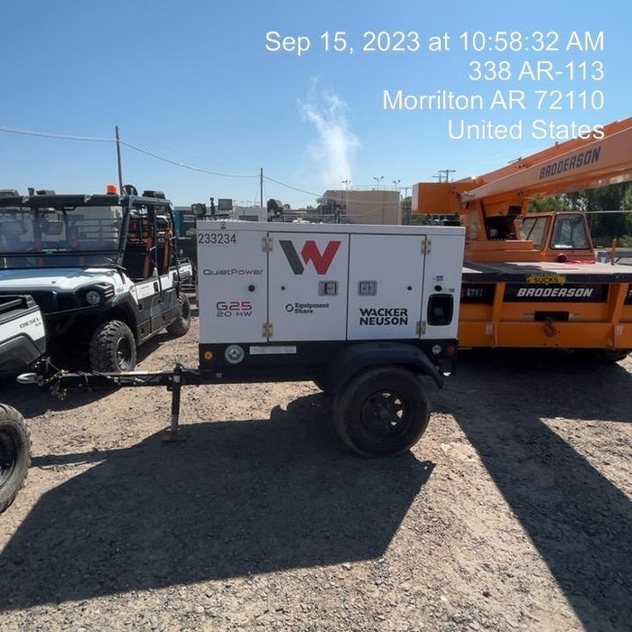 2022 WACKER NEUSON G25