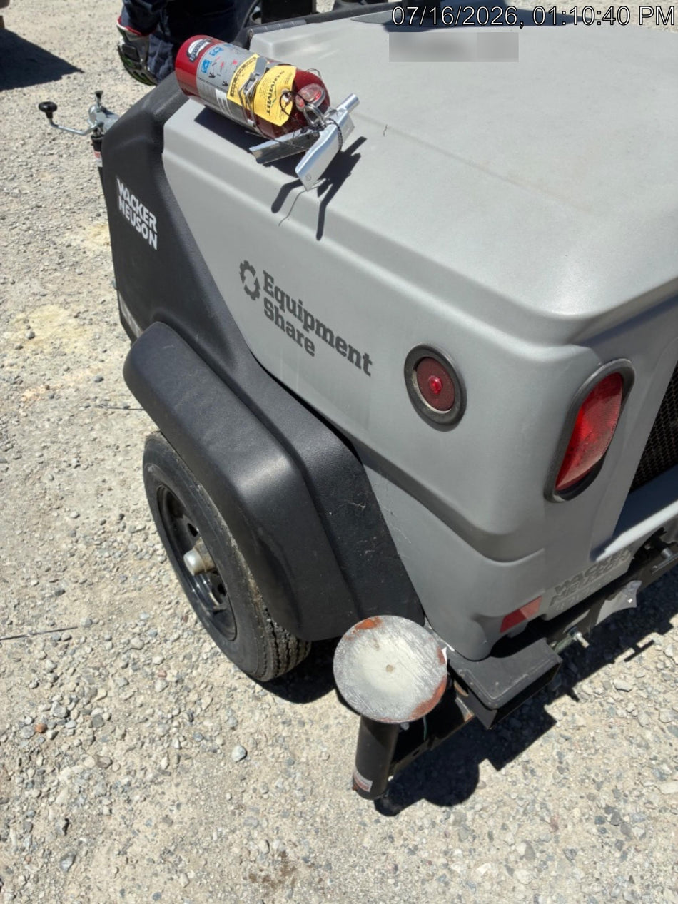 2024 Wacker Neuson LTT4 Diesel, Kohler KDW702, Deep Sea Controller, Auto Start, LED 320W, Bypass Outlet, T3