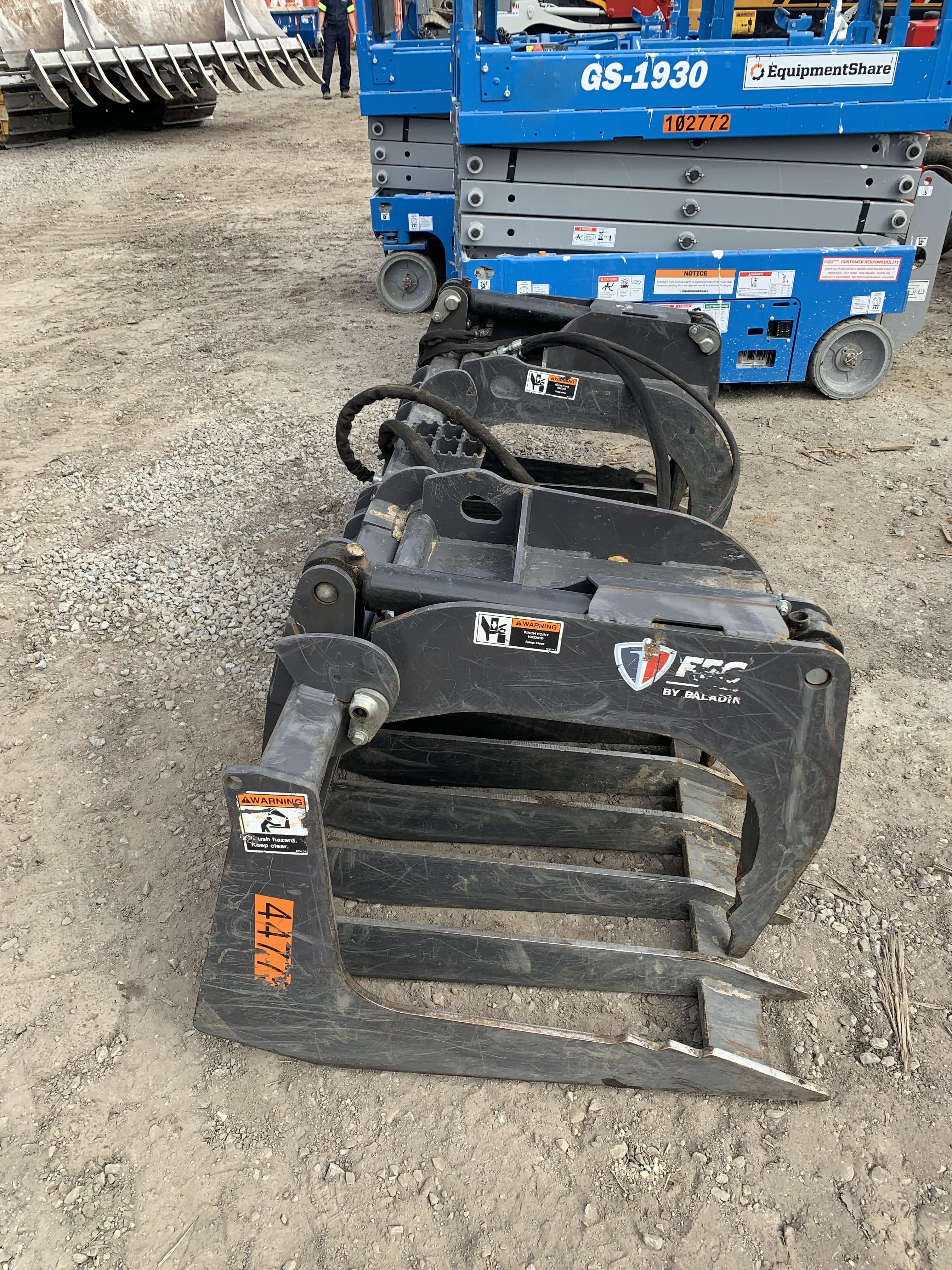 2019 PALADIN 78" Skeleton Grapple Bucket - Paladin