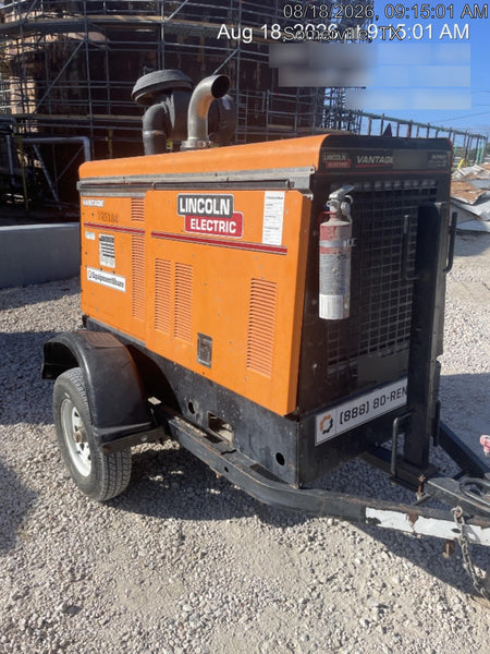 2021 Lincoln Electric Vantage 549X Ready Pak 3, ORANGE (includes trailer, cable rack, fender light kit)