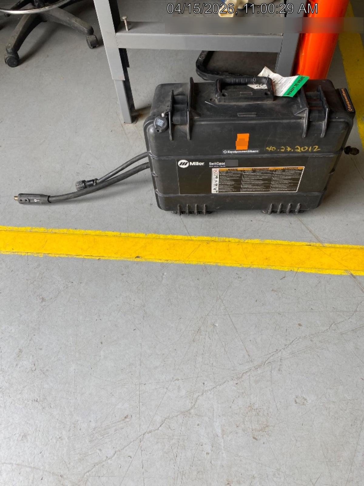 2021 MILLER ELECTRIC SUITCASE 12RC