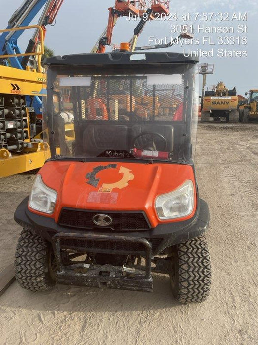 2019 Kubota RTV-X900 4wd Utility Cart, LED Strobe, Windshield Tempered Glass, Plastic Canopy, Backup Alarm