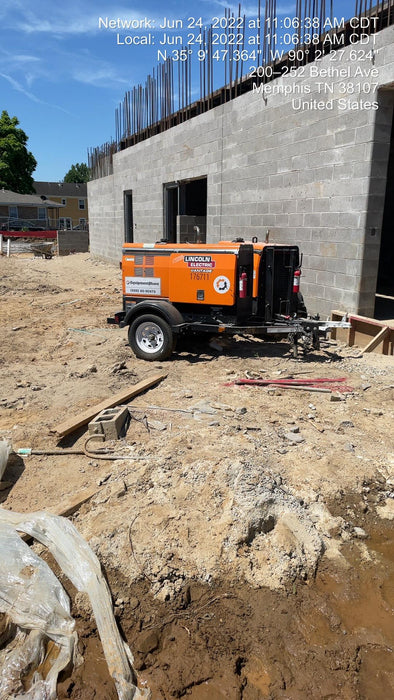 2021 Lincoln Electric Vantage 322 Vantage 322 Ready Pak 3 w/ Decals, ORANGE (includes trailer, cable rack, fender light kit) NO Telematics