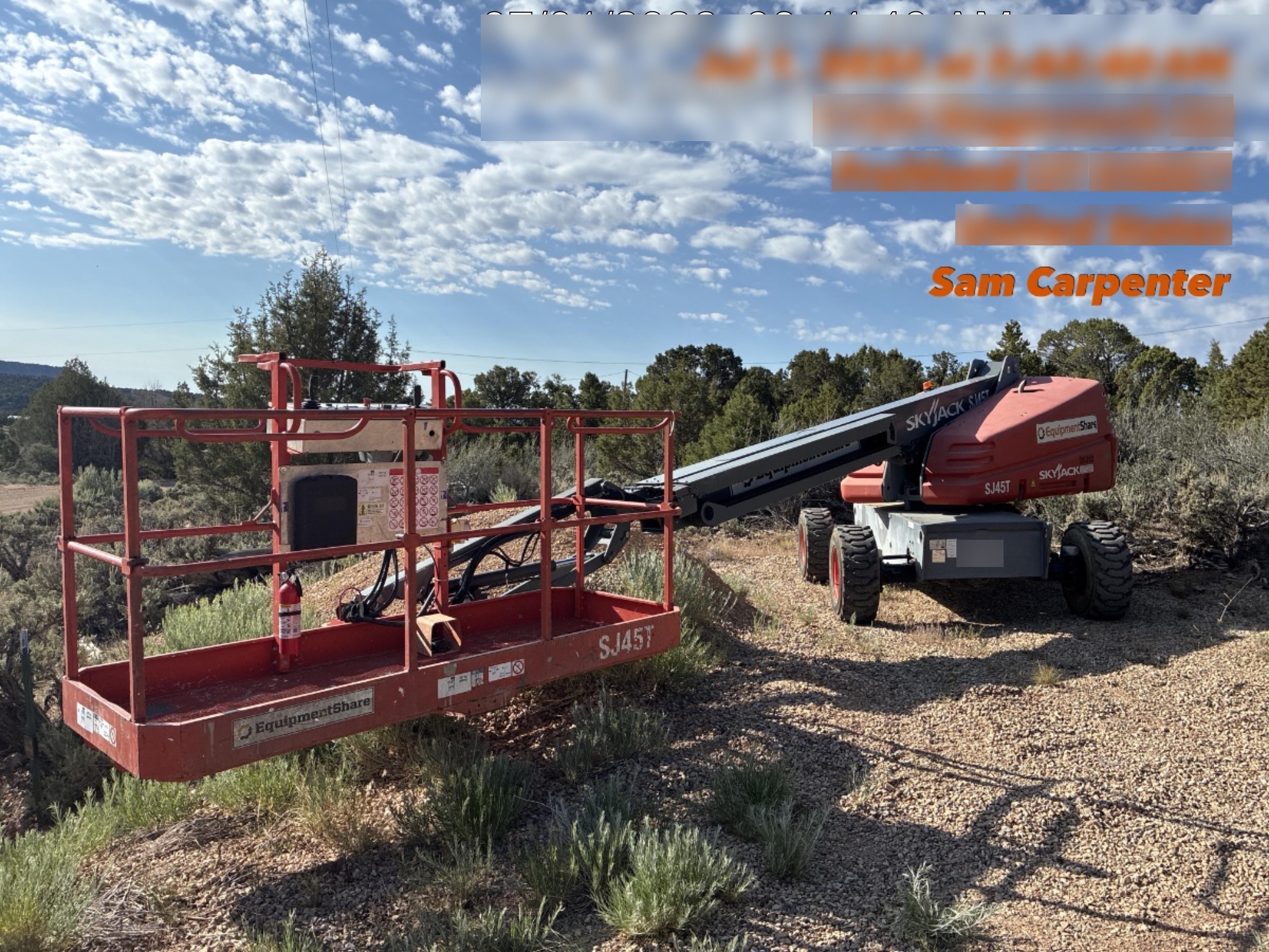 2019 SKYJACK SJ45T+