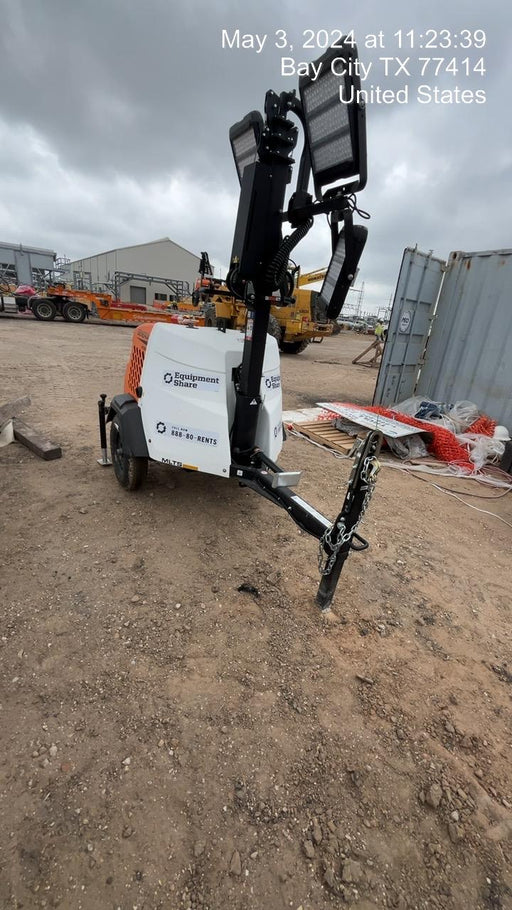 2024 Generac MLT2 Diesel, Flex Switch 120V Input, Powerzone Controller, 
(4) 320W LED Lights, 4kW Generator, 39.9 Gal Fuel Tank, 2" Ball, T3