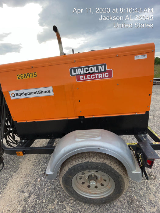 2022 Lincoln Electric LE400 Kubota V1505, Trlr, Cable Rack, Light Kit, ES Decals, T3