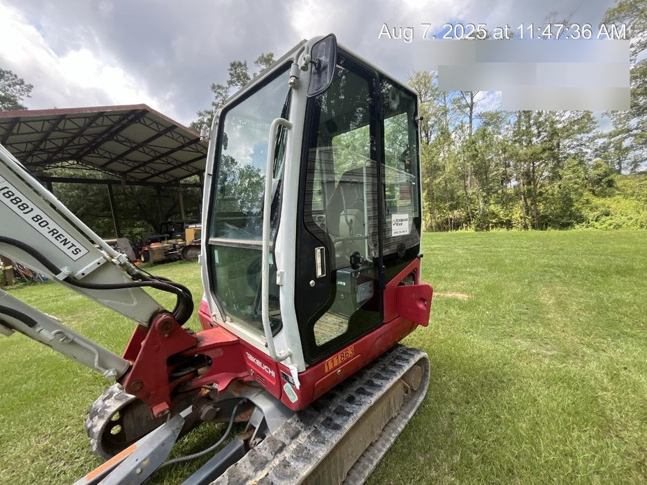 2020 Takeuchi TB-235-2CR Cab/Heat/Air, Rubber Tracks, Manual TAG QC