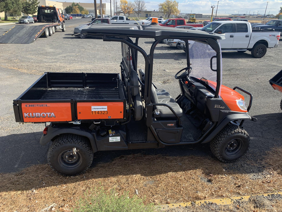 2020 Kubota RTV-X1140W-H Canopy, 4-Seater, Diesel, Windshield Acrylic Clear, Strobe Light, Backup Alarm